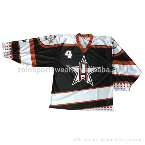 Unique Design Sublimated Colorfull 5XL Hockey Jerseys